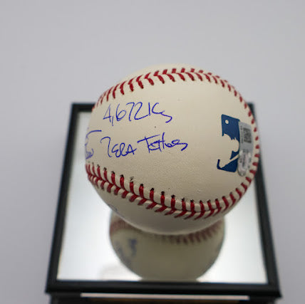 Roger Clemens "86 AL MVP" "2x Cy 11X AS 354 Wins 2X Pitchers Triple Crown" "4,672 Ks 7 ERA titles" "99-00 WS Champs"