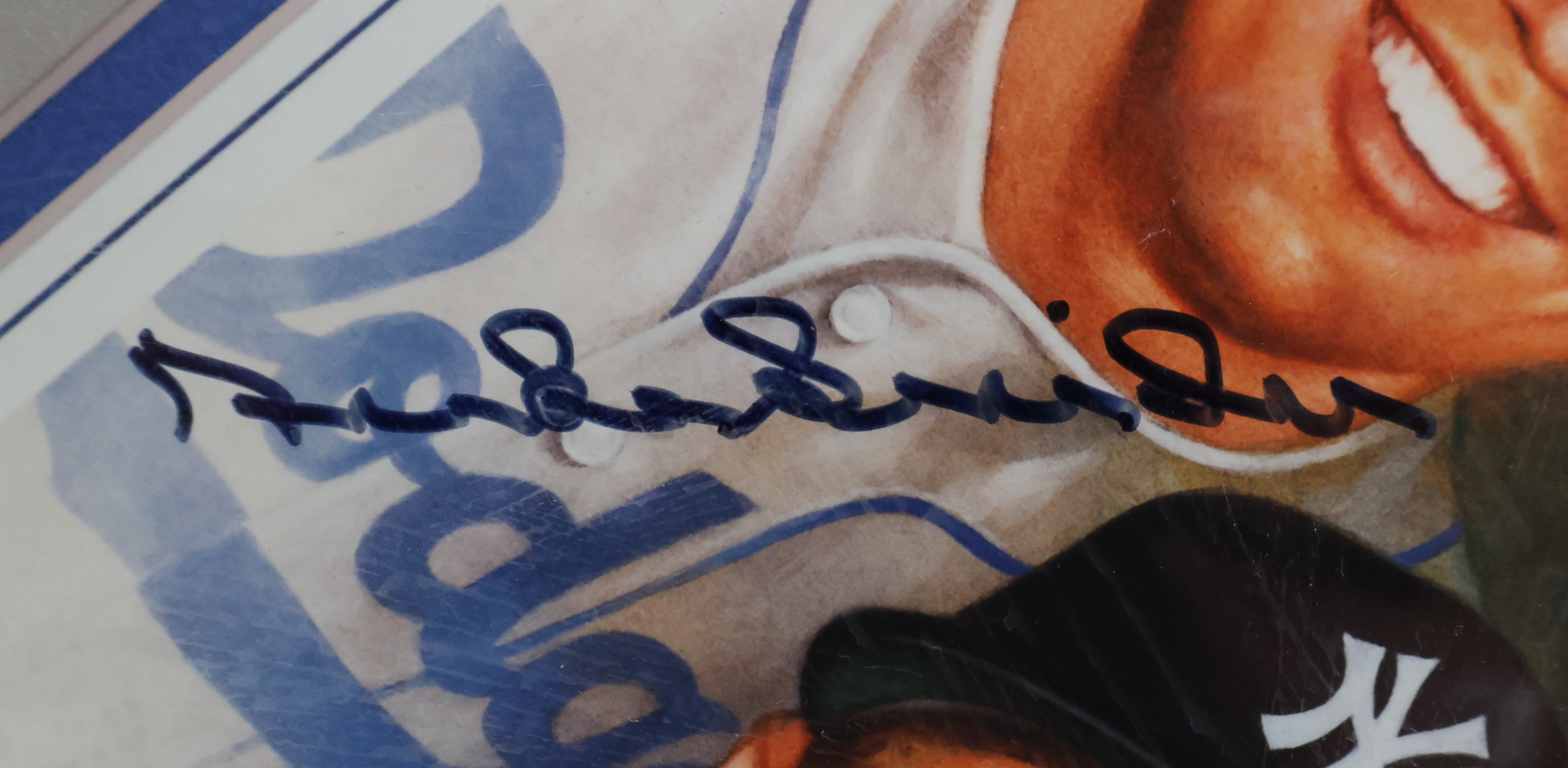 Duke Snider, Willie Mays, Mickey Mantle Autographed 8x10 Photo Framed PSA LOA