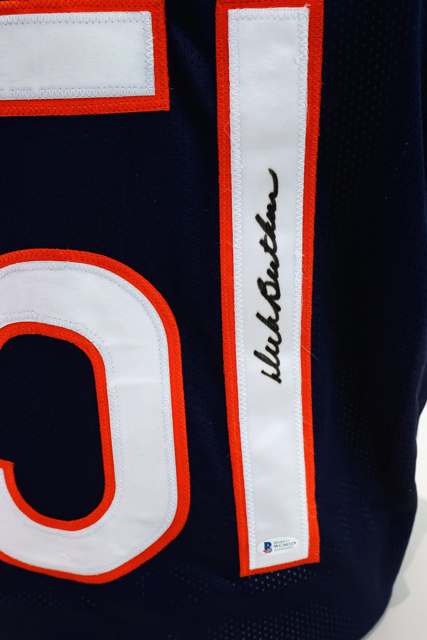 Dick Butkus Autographed Chicago Bears Jersey Beckett COA