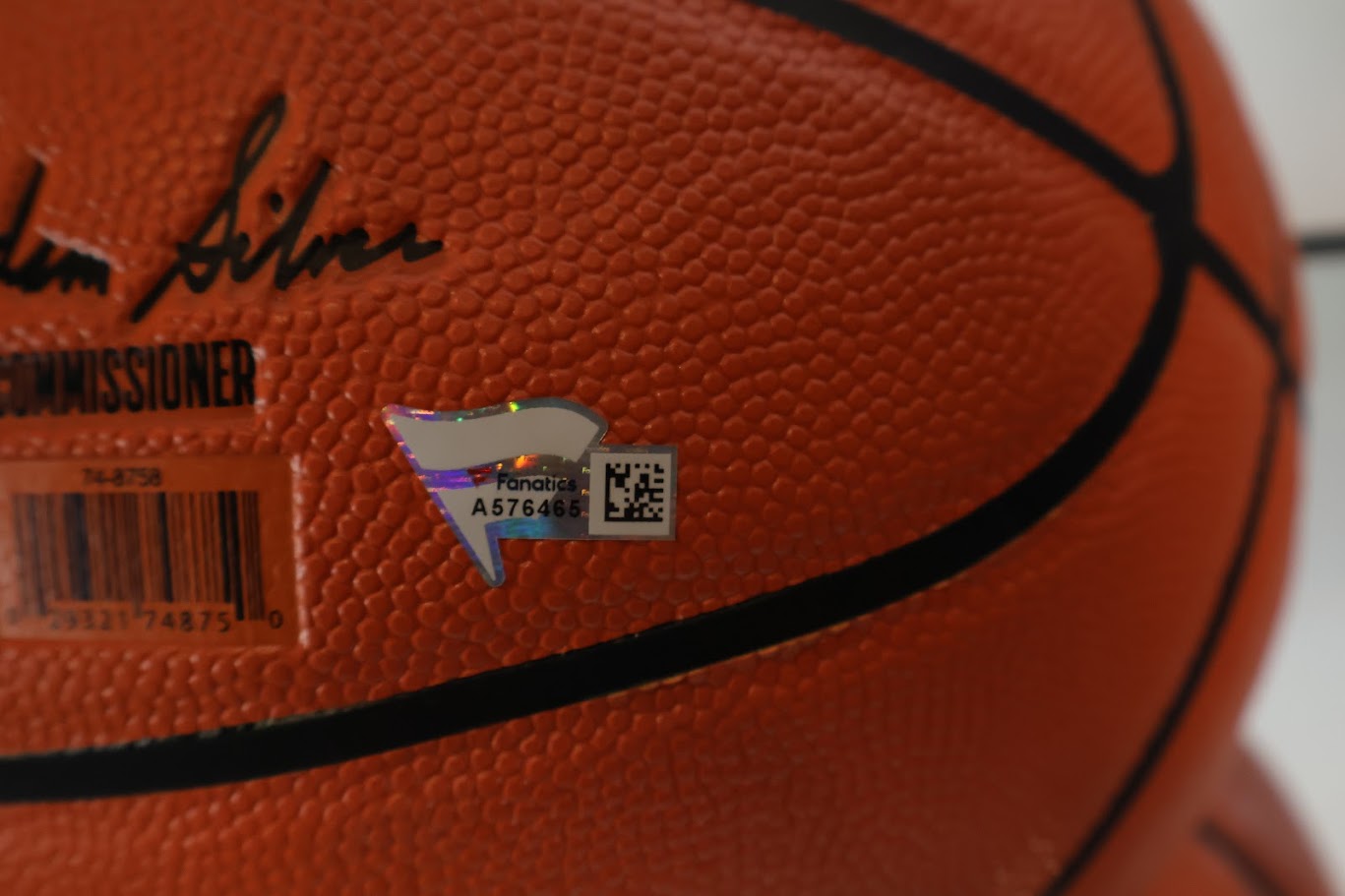 Dwayne Wade Autographed Spalding Basketball w/ Inscriptions and w/ Case Fanatics COA