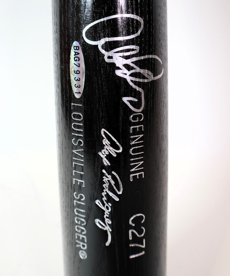 Alex Rodriguez Autographed Louisville Slugger Baseball Bat UDA COA