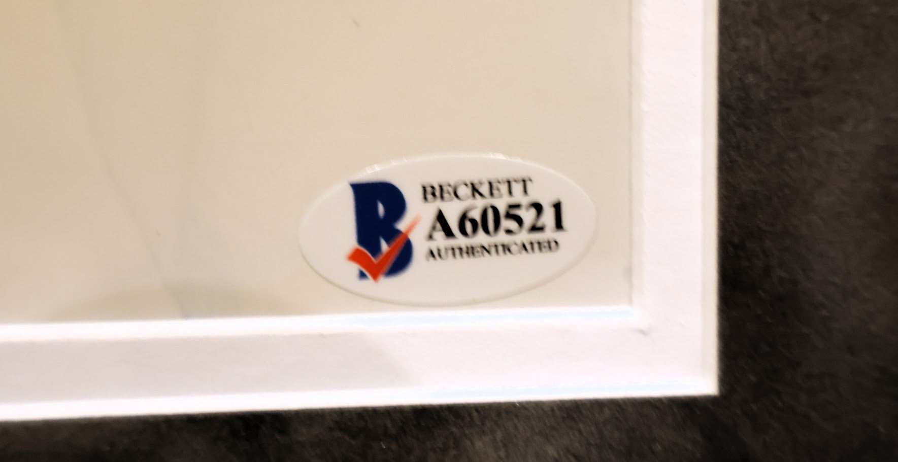 Muhammad Ali & Mickey Mantle Autographed 8x10 Photo Framed Beckett LOA