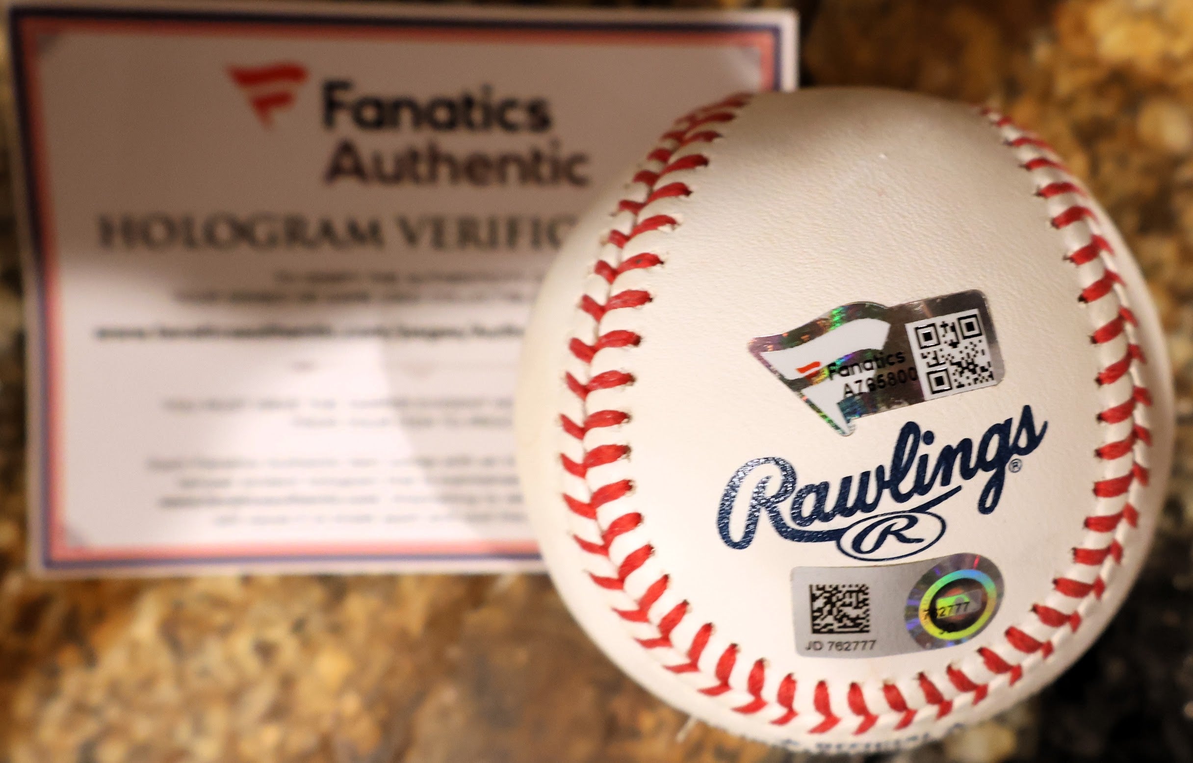 Albert Pujols Autographed Baseball w/ Multiple Stats Inscriptions Fanatics COA