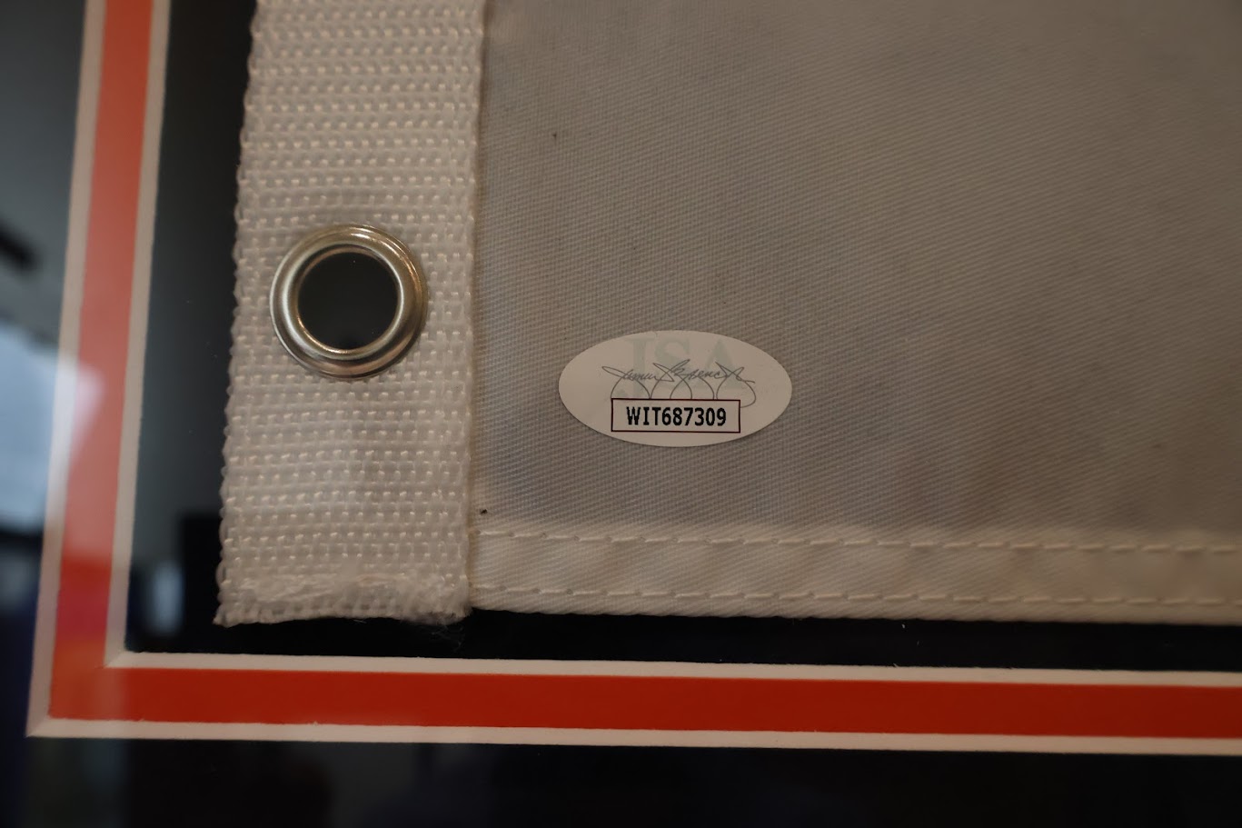 Collin Morikawa Autographed PGA Championship Flag Framed JSA COA