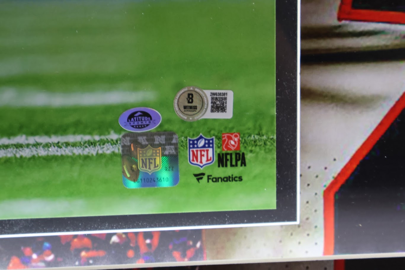 Patrick Surtain II Autographed 16x20 Photo Crouching Lighted Framed Beckett COA