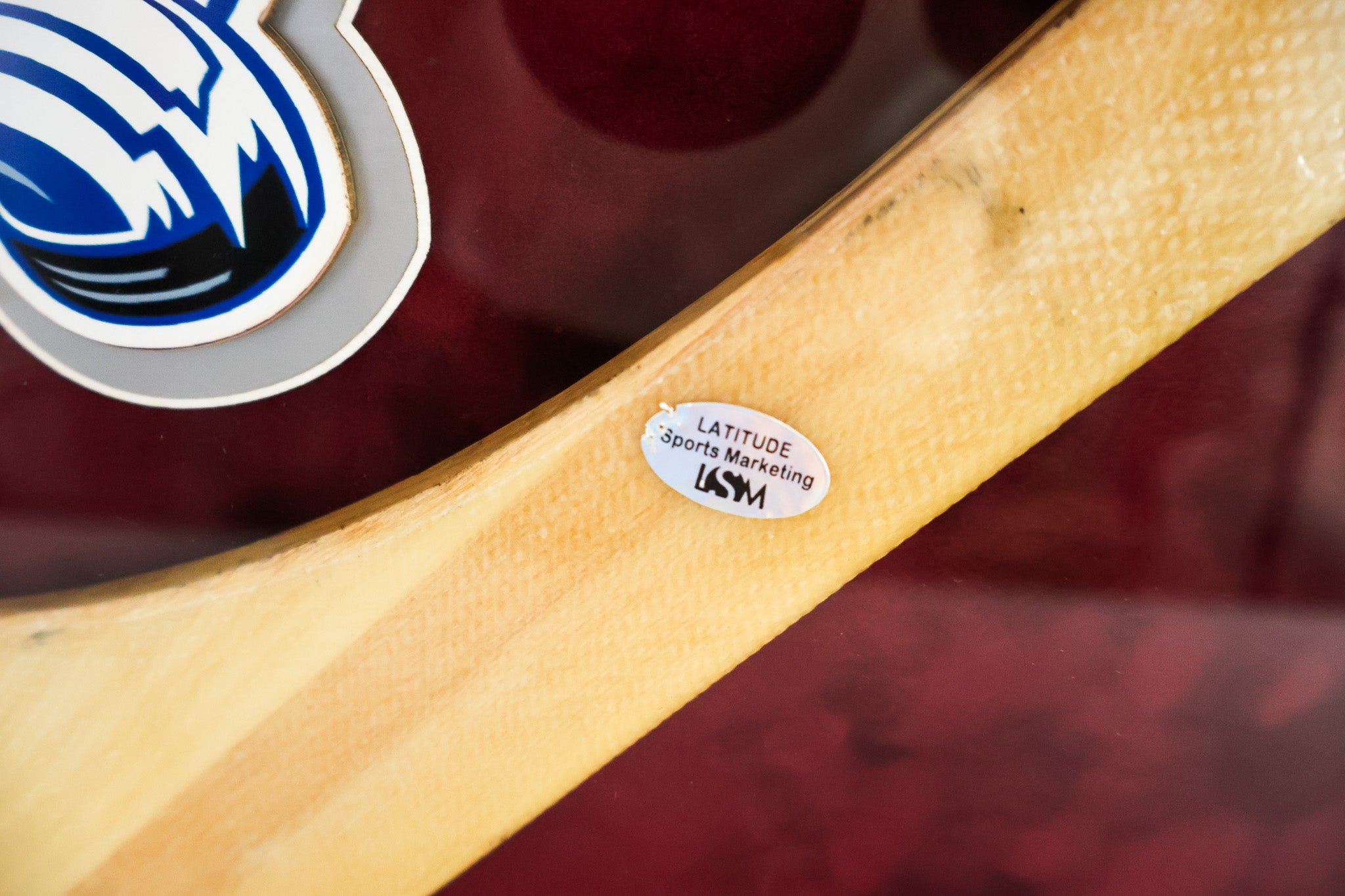 Peter Forsberg Autographed Colorado Avalanche Stick Blade Framed "HOF 2014" Inscription