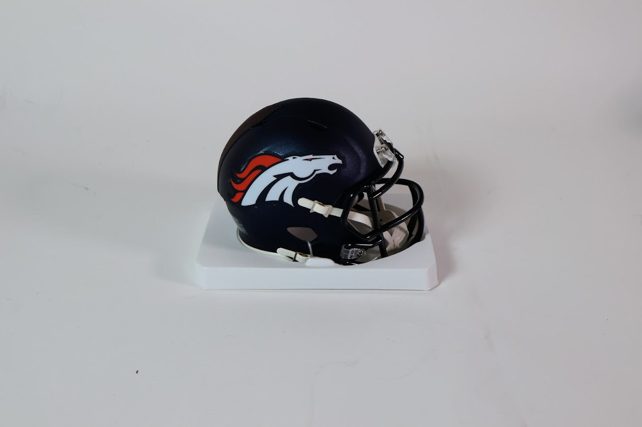 Denver Broncos Unsigned Riddell 24-25 Mini Helmet