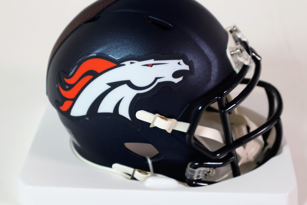Denver Broncos Unsigned Riddell 24-25 Mini Helmet