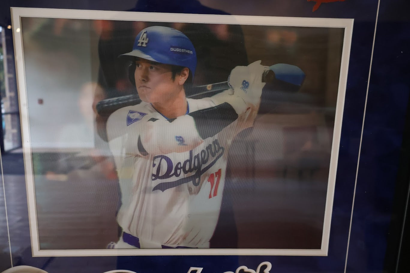 Shohei Ohtani 50/50 Club Unsigned 11x14 Reflective Photo - Framed Baseball Collectible