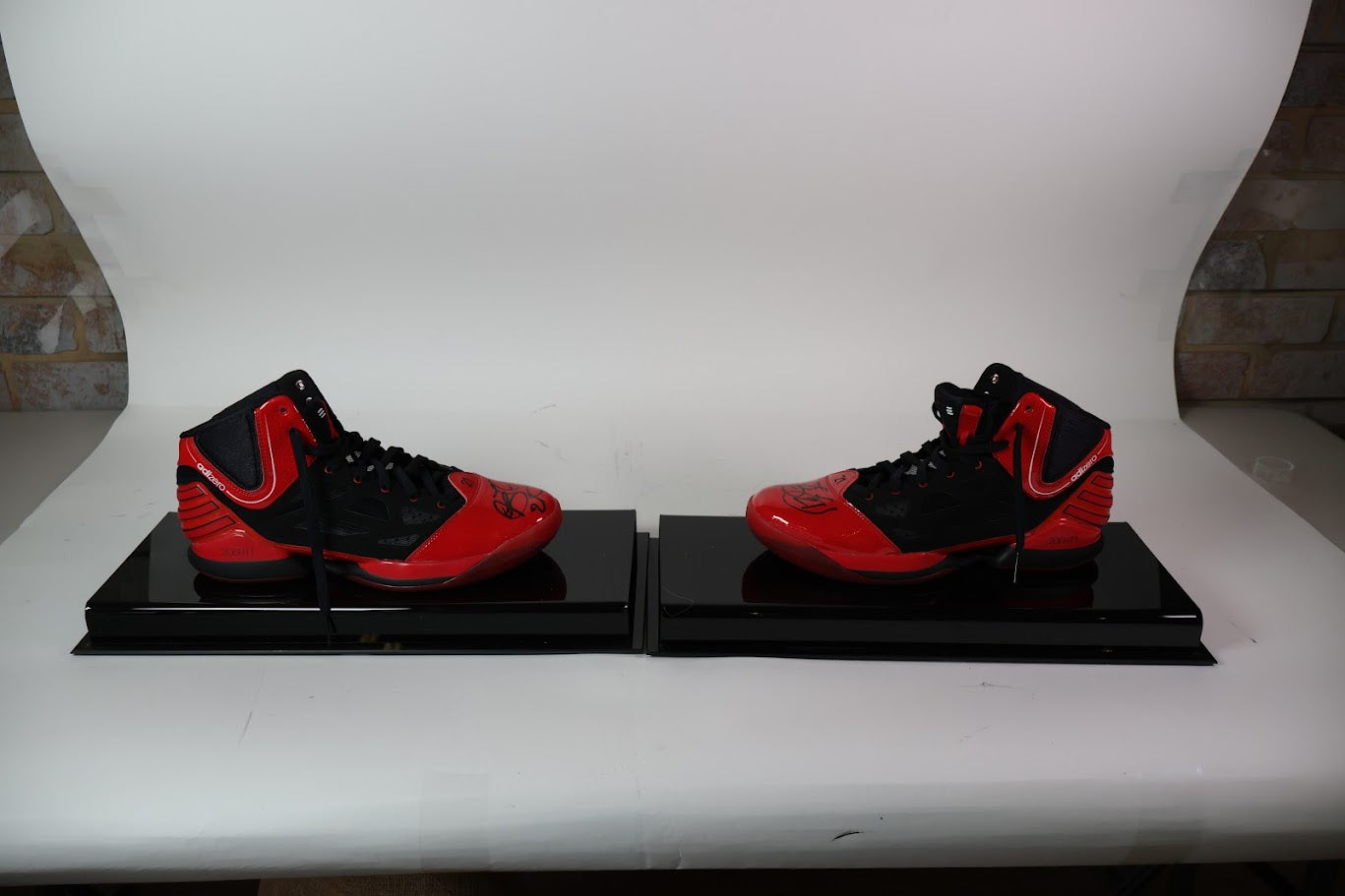 Jimmy Butler Autographed Adidas Size 14 Shoes Pair JSA LOA