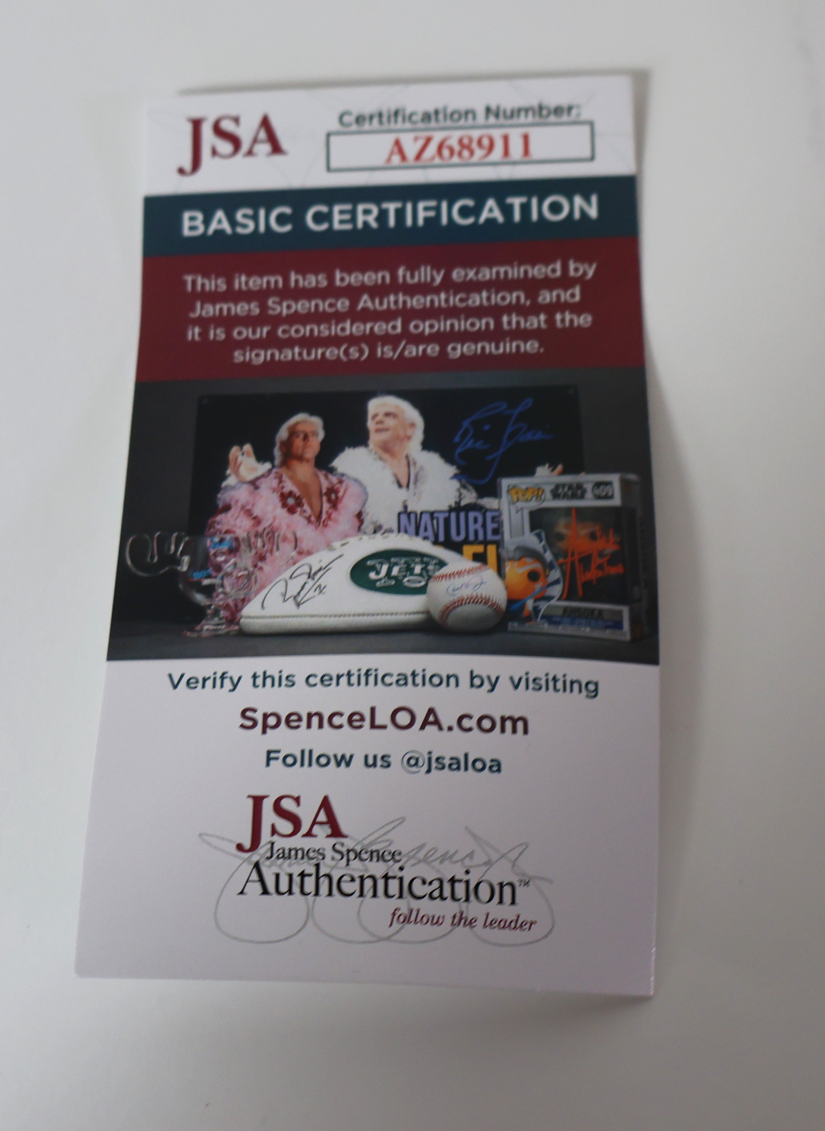 Bob Gibson Autographed Official National League Baseball - JSA COA