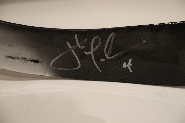 John Michael-Liles Easton Synergy Signed Hockey Stick (JSA COA)