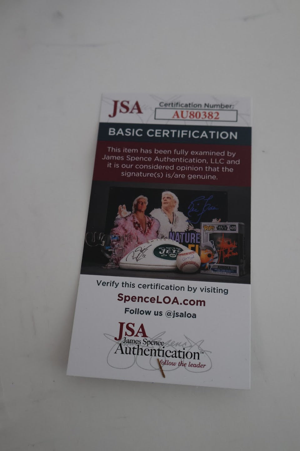 Joe Sakic Autographed Puzzle Box JSA COA