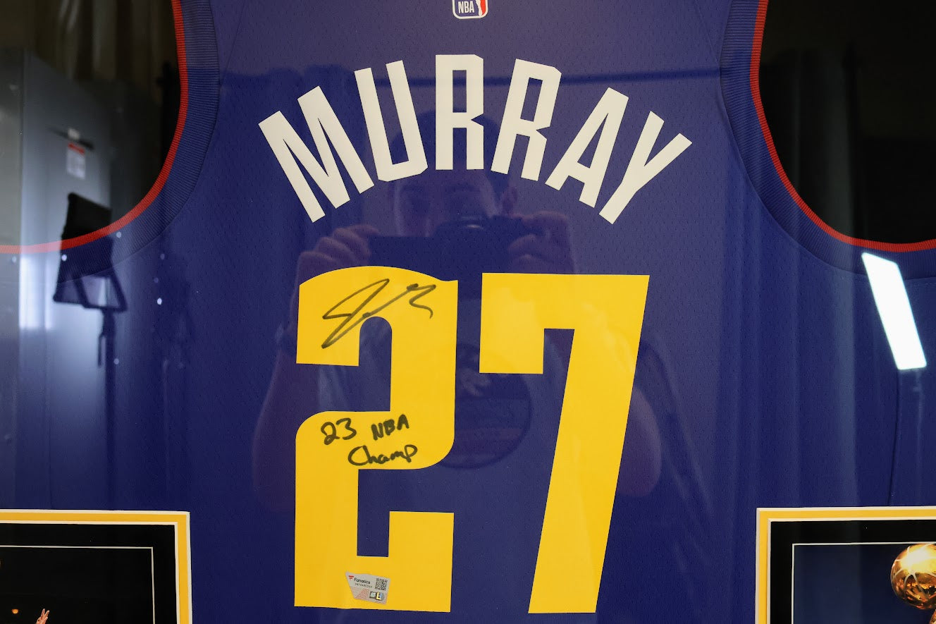 Jamal Murray Autographed Nuggets Mile High Jersey Inscribed "23 NBA Champs" - Fanatics Hologram