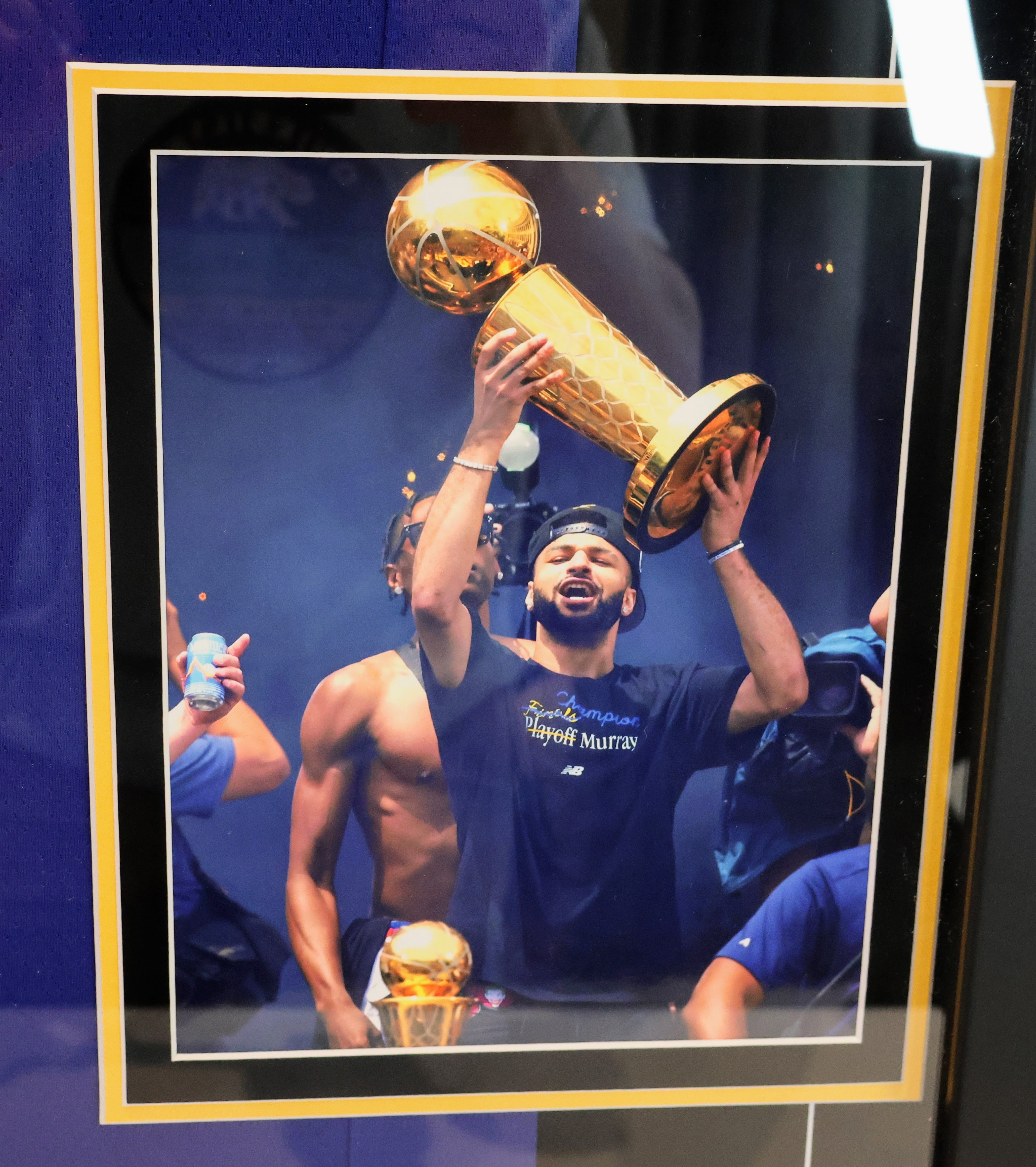 Jamal Murray Autographed Nuggets Mile High Jersey Inscribed "23 NBA Champs" - Fanatics Hologram