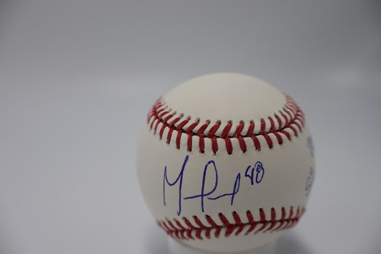 German Marquez Autographed MLB Baseball  Inscribed  "Silver Slugger 2018" (JSA Hologram)