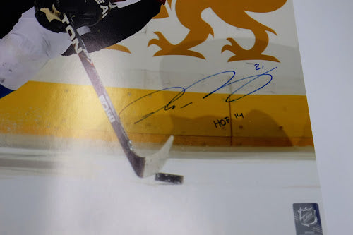 Peter Forsberg Autographed 16x20 Action Photo Inscribed "HOF 14" (JSA)
