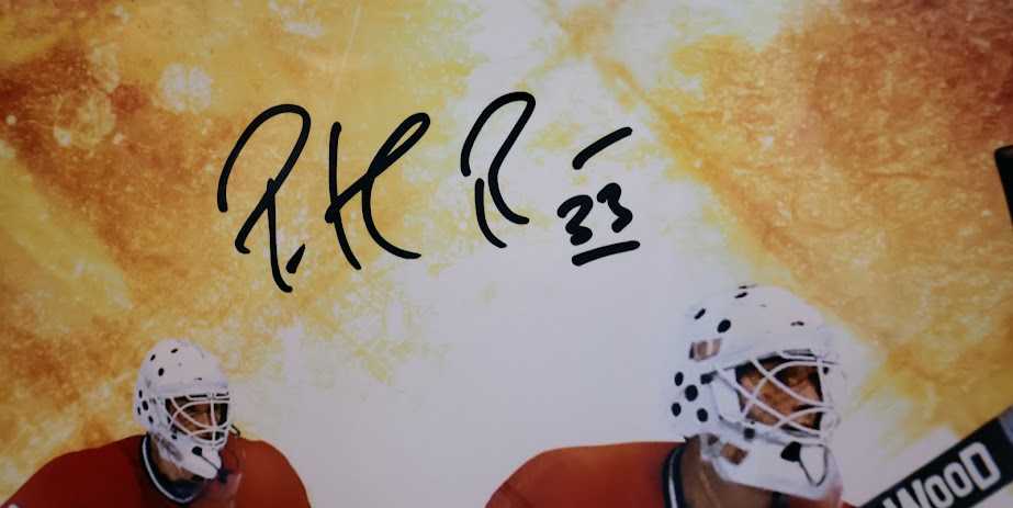 Patrick Roy Autographed 16x20 Framed Photo - 1986 Stanley Cup Champion & Conn Smythe Trophy Winner