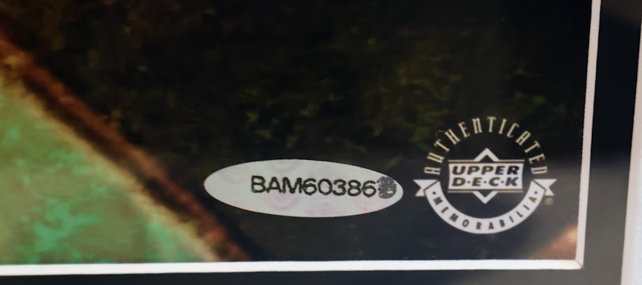 Patrick Roy Autographed 16x20 Framed Photo - 1986 Stanley Cup Champion & Conn Smythe Trophy Winner