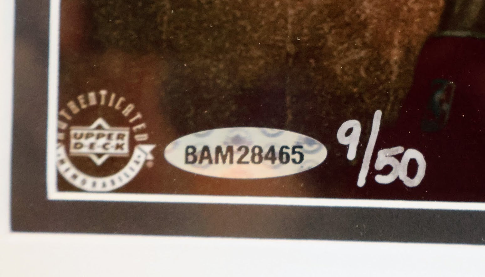 Magic Johnson & Michael Jordan Dual Autographed "Match Up" Framed Photo - Fanatics & Upper Deck COAs