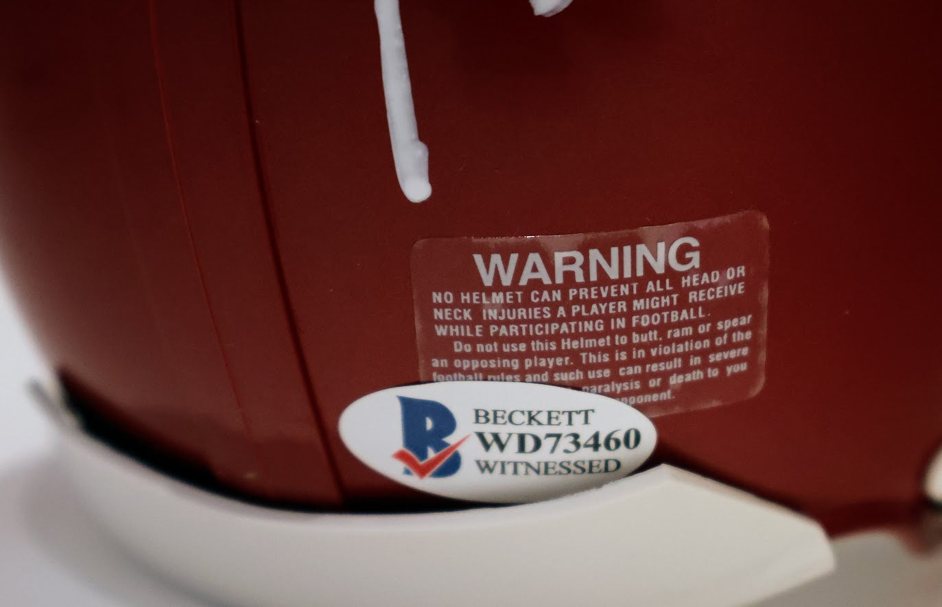 Steve Owens, Billy Sims, & Jason White Autographed Oklahoma Riddle Speed Mini Helmet " '69" " '78" " '03" Inscriptions - Beckett COA