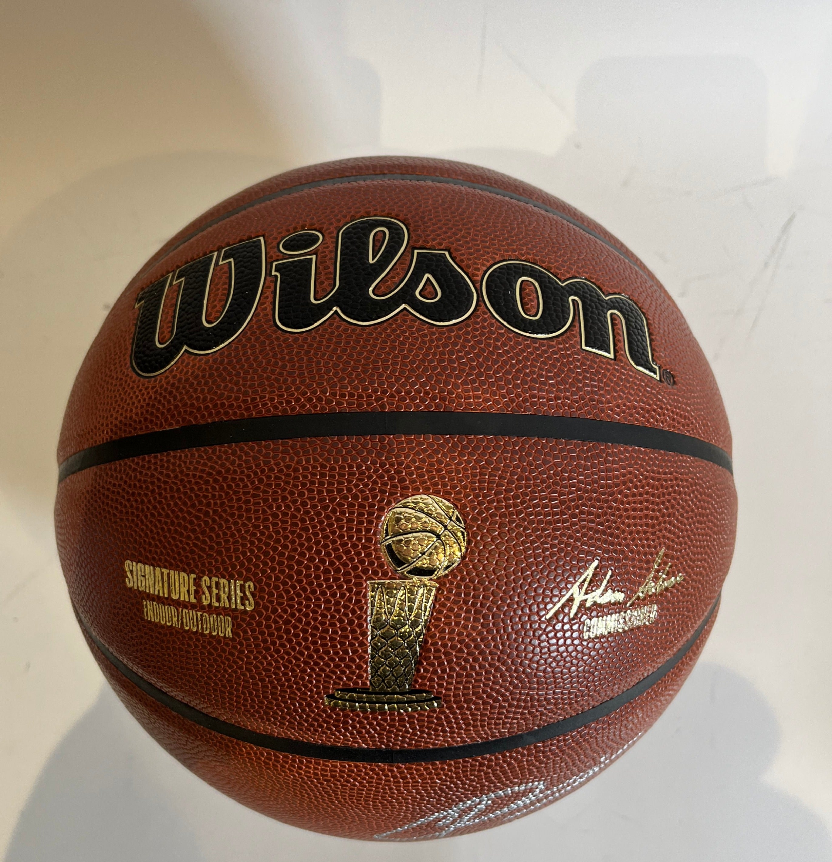 Christian Braun Autographed NBA I/O Basketball Inscribed 23 Champs Beckett COA