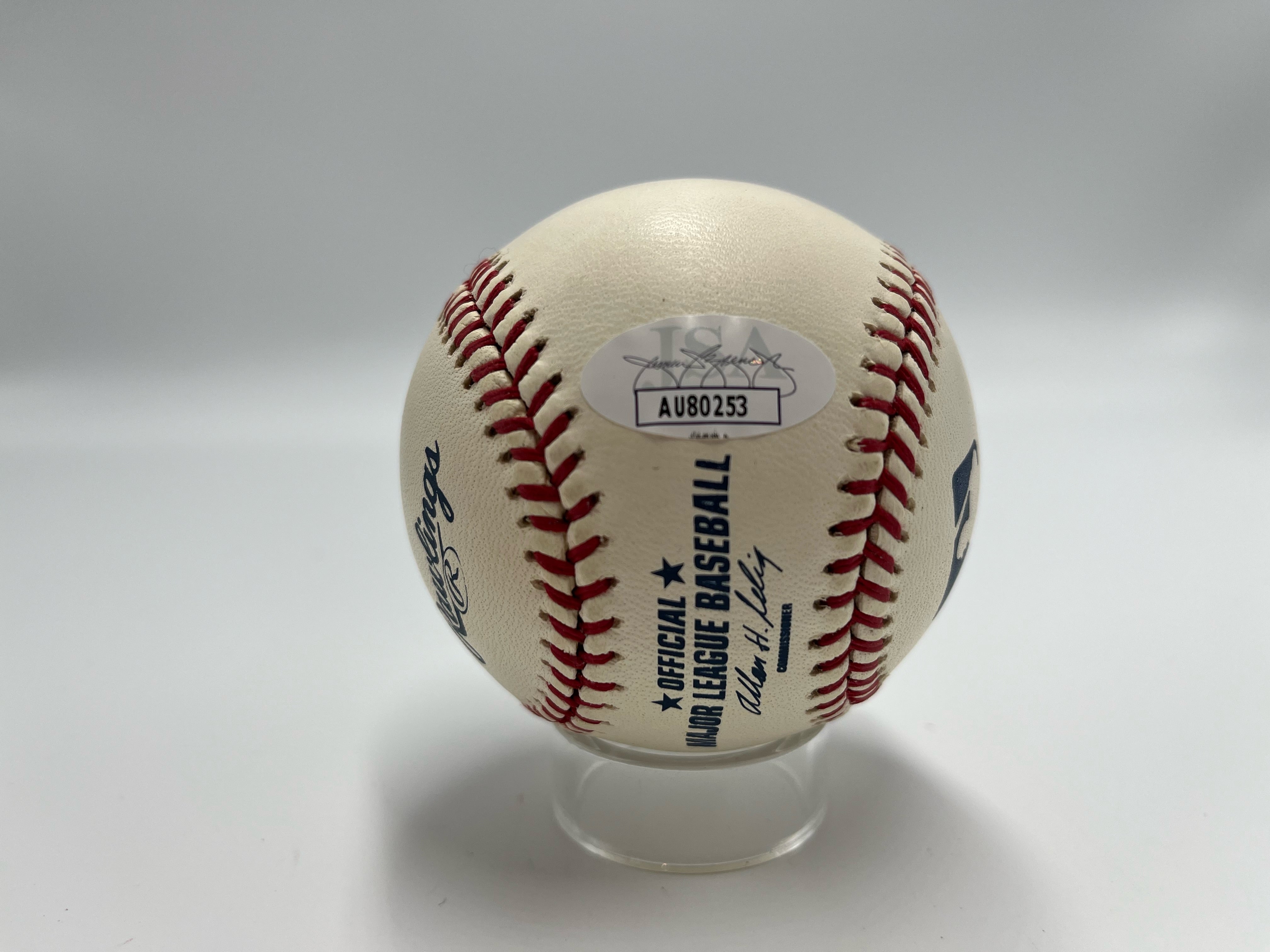 Gaylord Perry Autographed Baseball Inscribed "HOF 91 " JSA COA