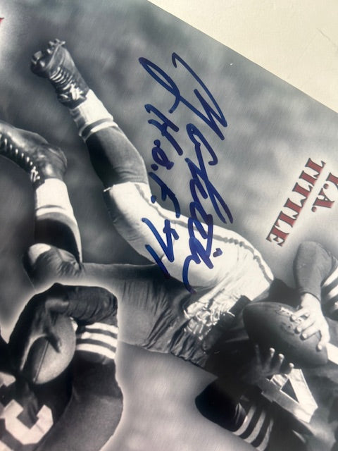 The Million Dollar Backfield 49ers 3x Autographed (Tittle, Mcelhenny, Perry) 11x14 Photo PSA COA