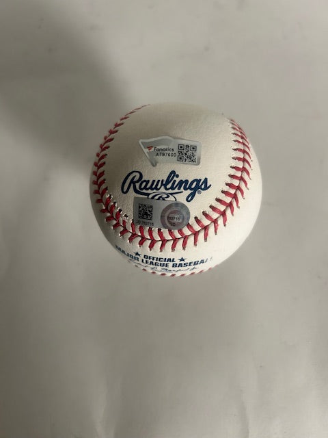 Albert Pujols Autographed Rawlings MLB Baseball MVP Inscriptions MLB Hologram