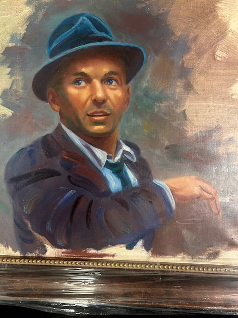 Frank Sinatra Art Piece Framed