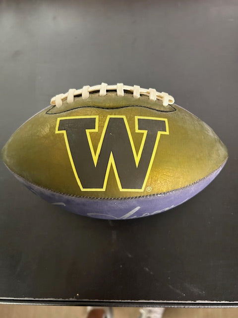Warren Moon Autographed Mini Football JSA COA