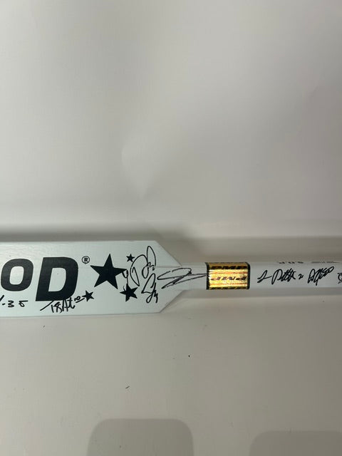 2001 NHL All-Star Game Team Autographed Hockey Stick – JSA LOA