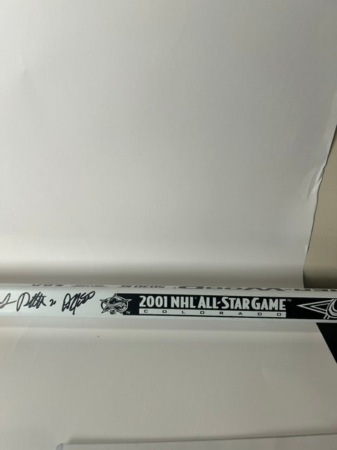 2001 NHL All-Star Game Team Autographed Hockey Stick – JSA LOA