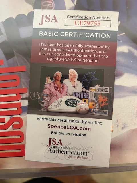 Walt Weiss & Keith Lockhart Atlanta Braves Dual Autographed Magazine JSA COA