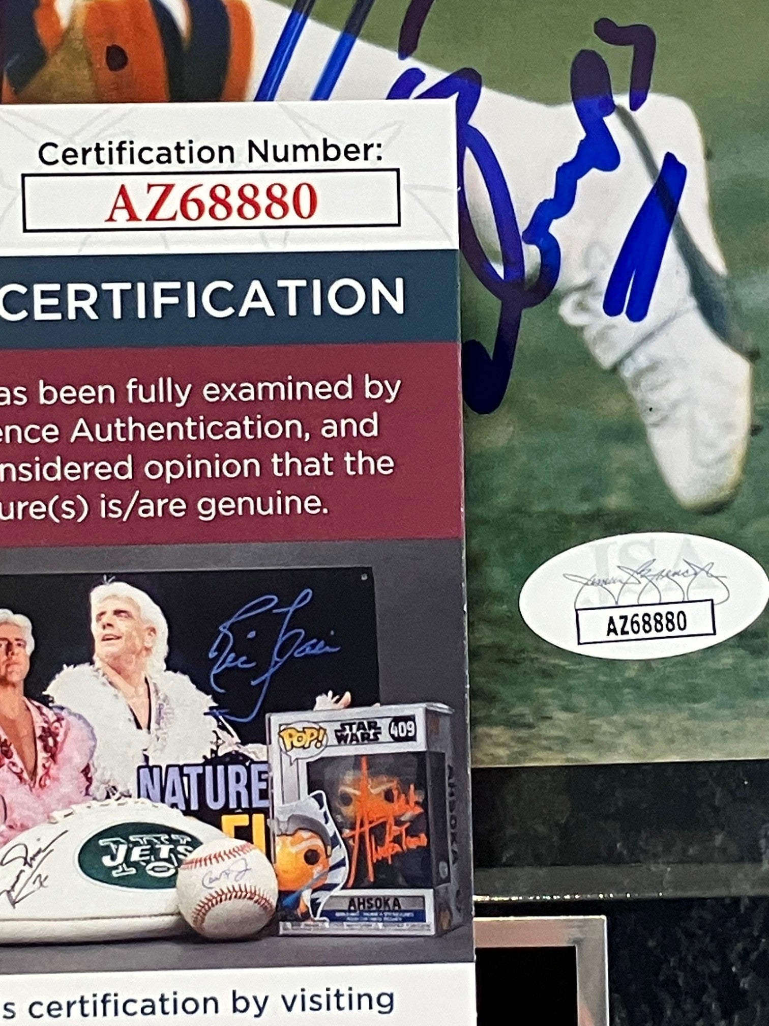 Gary Kubiak Autographed/Inscribed Denver Broncos 8x10 Photo w/ Plaque JSA COA