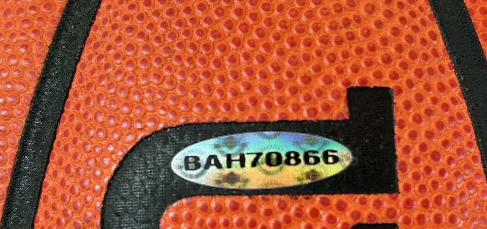 Autographed UDA Michael Jordan "Comeback" Wilson Jet Basketball Upper Deck/Fanatics COA