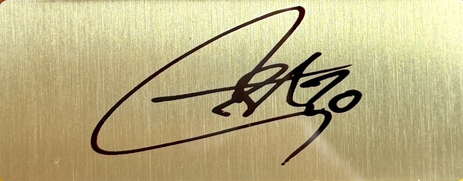 Steph Curry Golden State Warriors Photo/Pin Collage with Facsimile Autograph