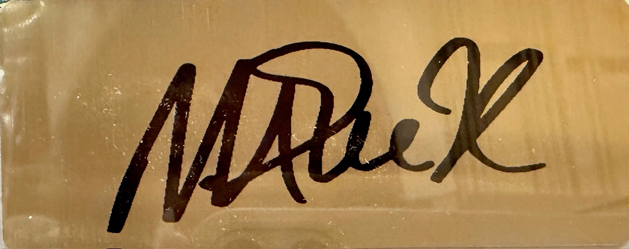 Larry Bird and Magic Johnson Photo/Pin Collage with Facsimile Autographs