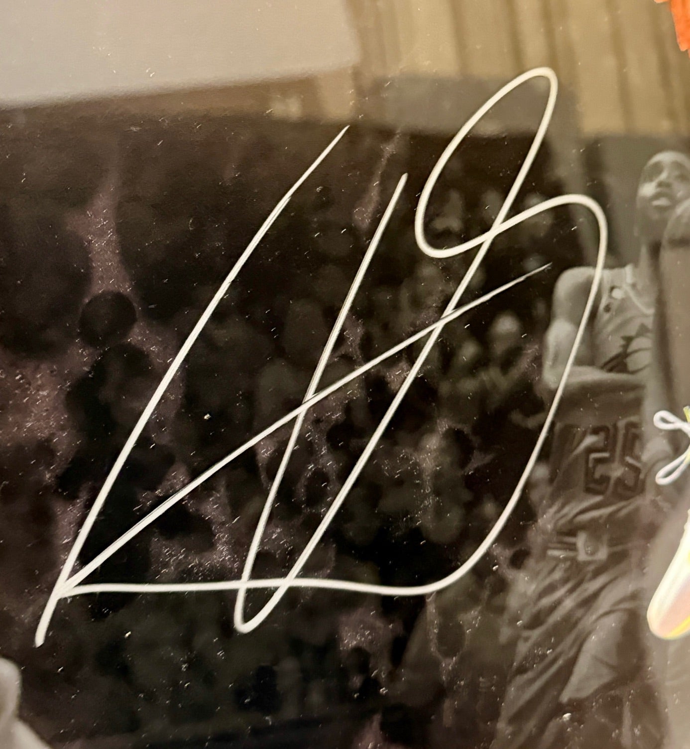 Aaron Gordon Denver Nuggets Autographed 16x24 Photo Framed Upper Deck COA