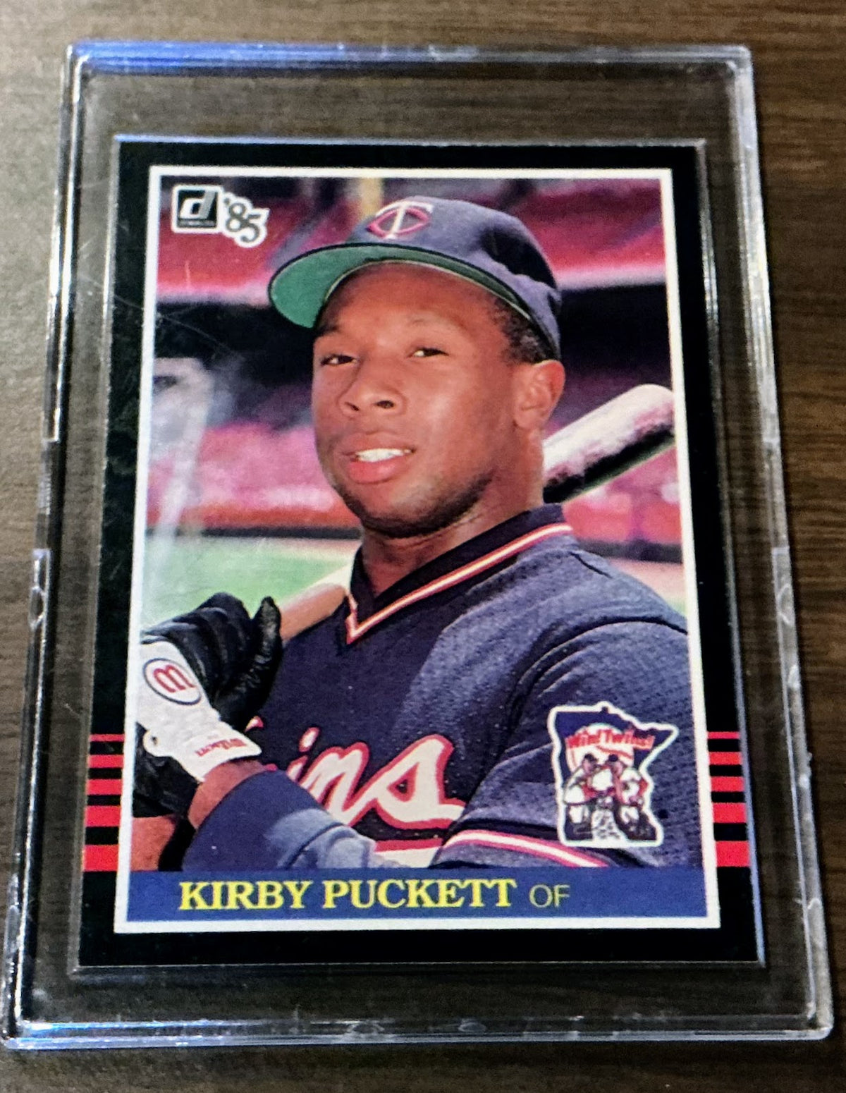 Kirby Puckett 1985 Donruss #438 Rookie Card — Minnesota Twins