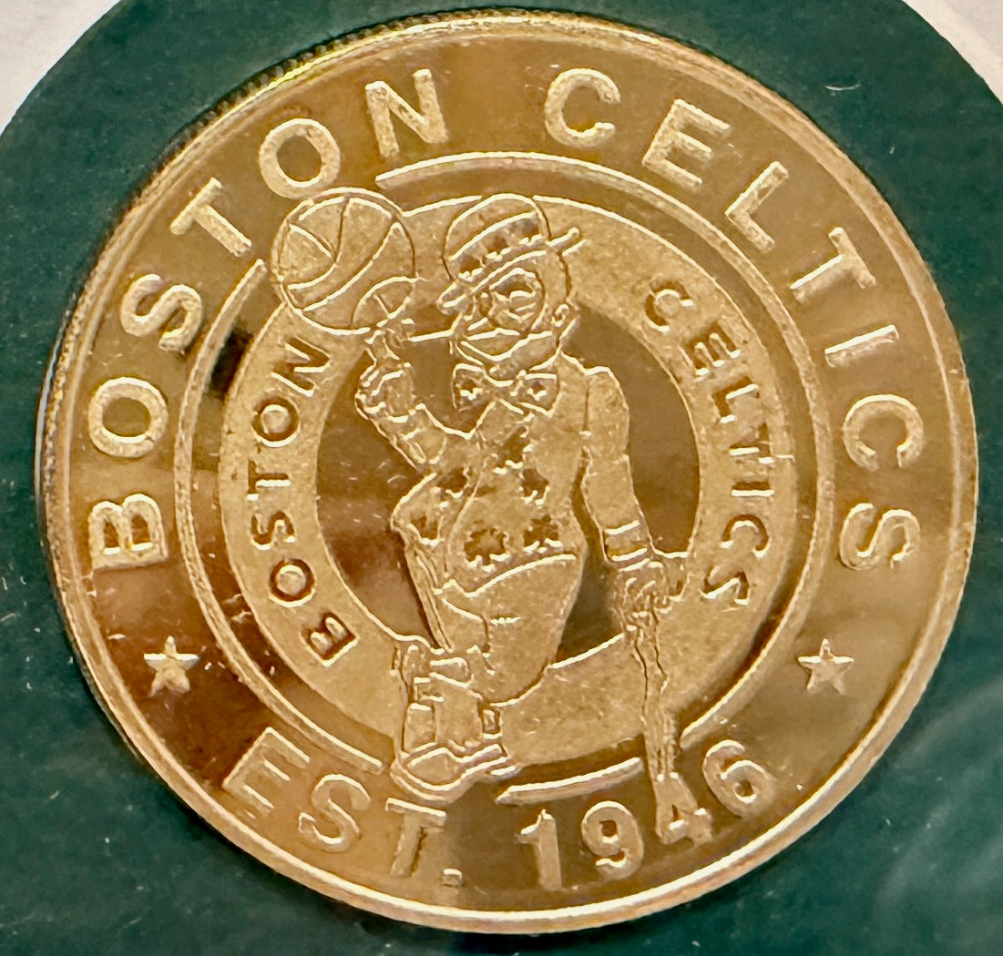 Boston Celtics Highland Mint Photo and Coin Limited Edition 99/5000 - Latitude Sports Marketing