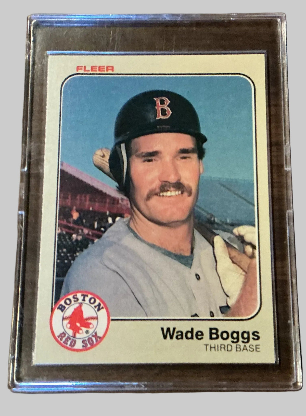 Wade Boggs 1983 Fleer Rookie Card #179 — Boston Red Sox