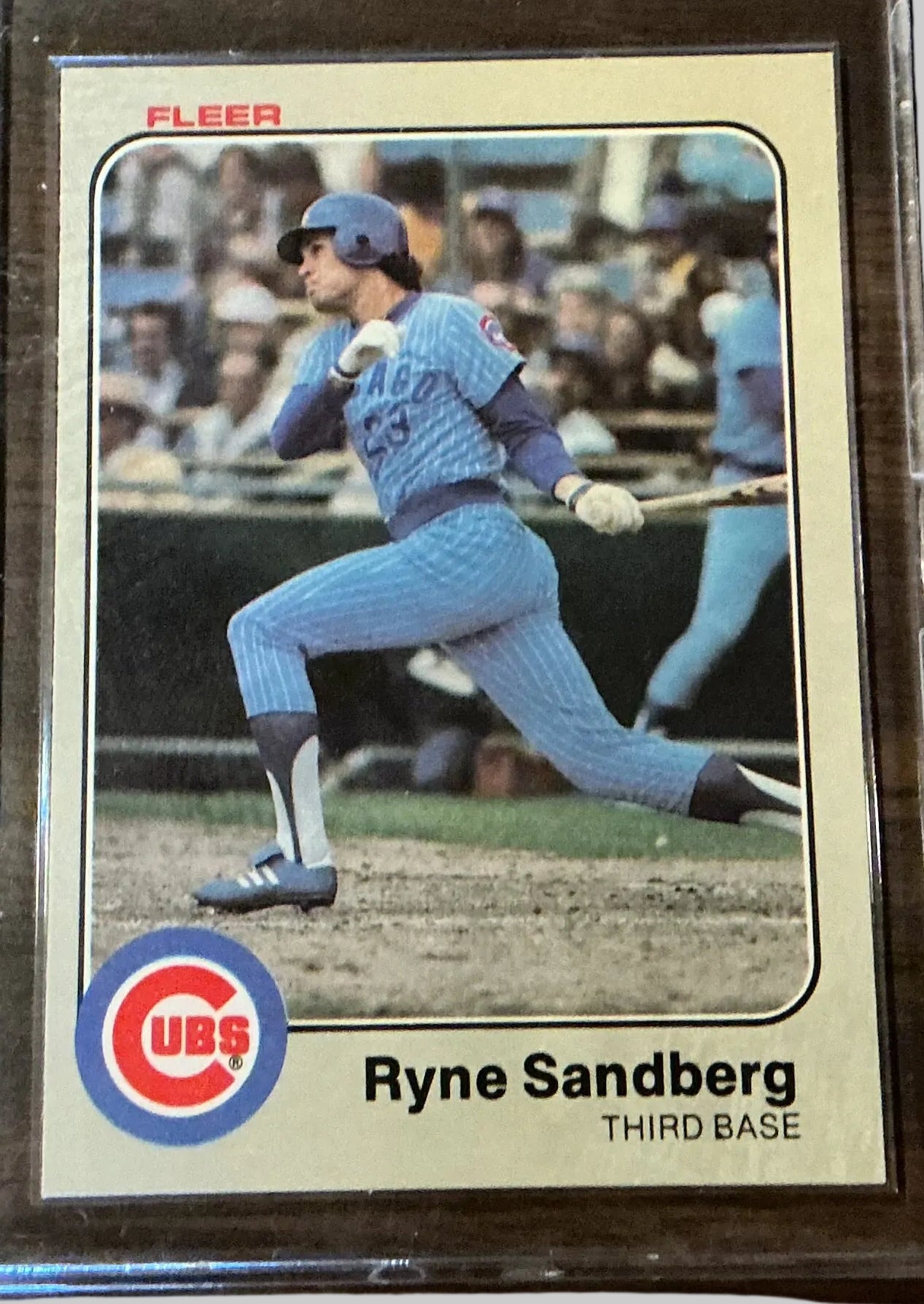 Ryne Sandberg 1983 Fleer Rookie Card #507 — Chicago Cubs