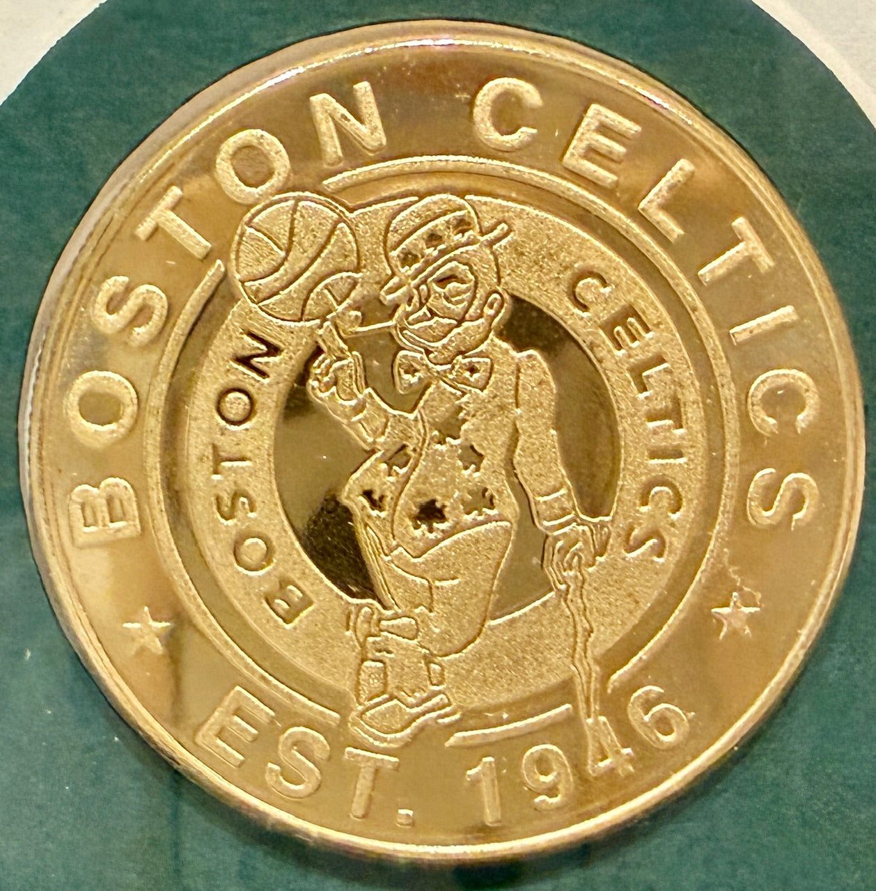 Larry Bird Boston Celtics Highland Mint Photo and Coin Limited Edition 19/5000