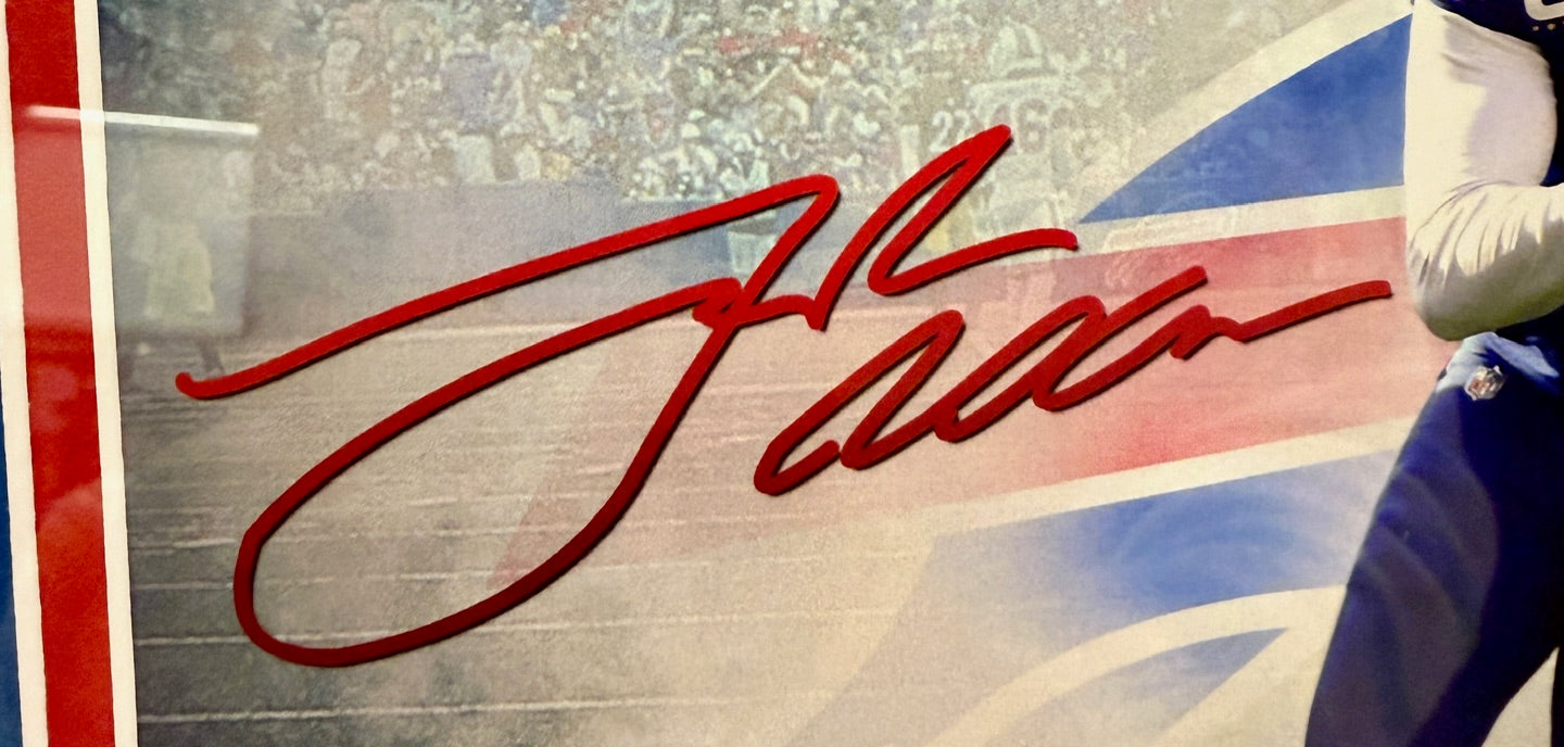 Josh Allen Buffalo Bills Highland Mint Photo and Coin LE 372/5000 w/ Facsimile Signature