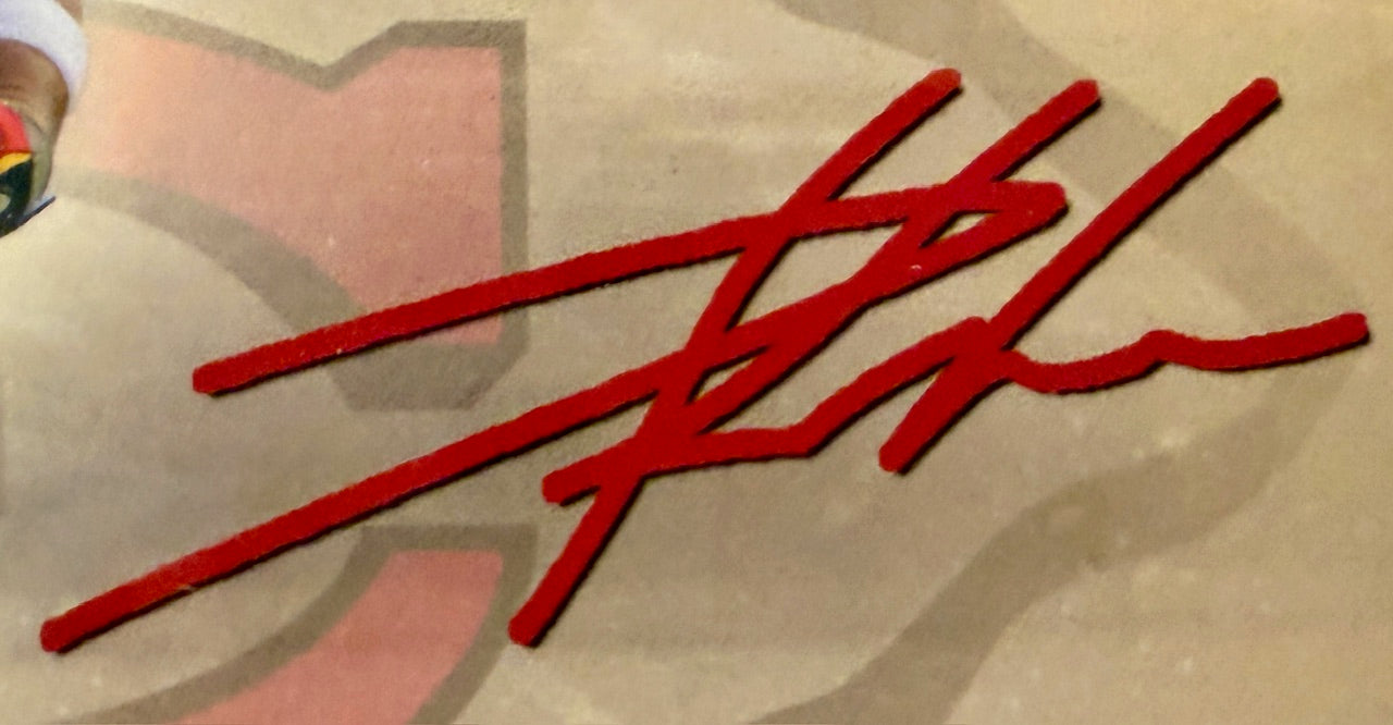 Travis Kelce Kansas City Chiefs Highland Mint Photo and Coin LE 112/5000 w/ Facsimile Signature