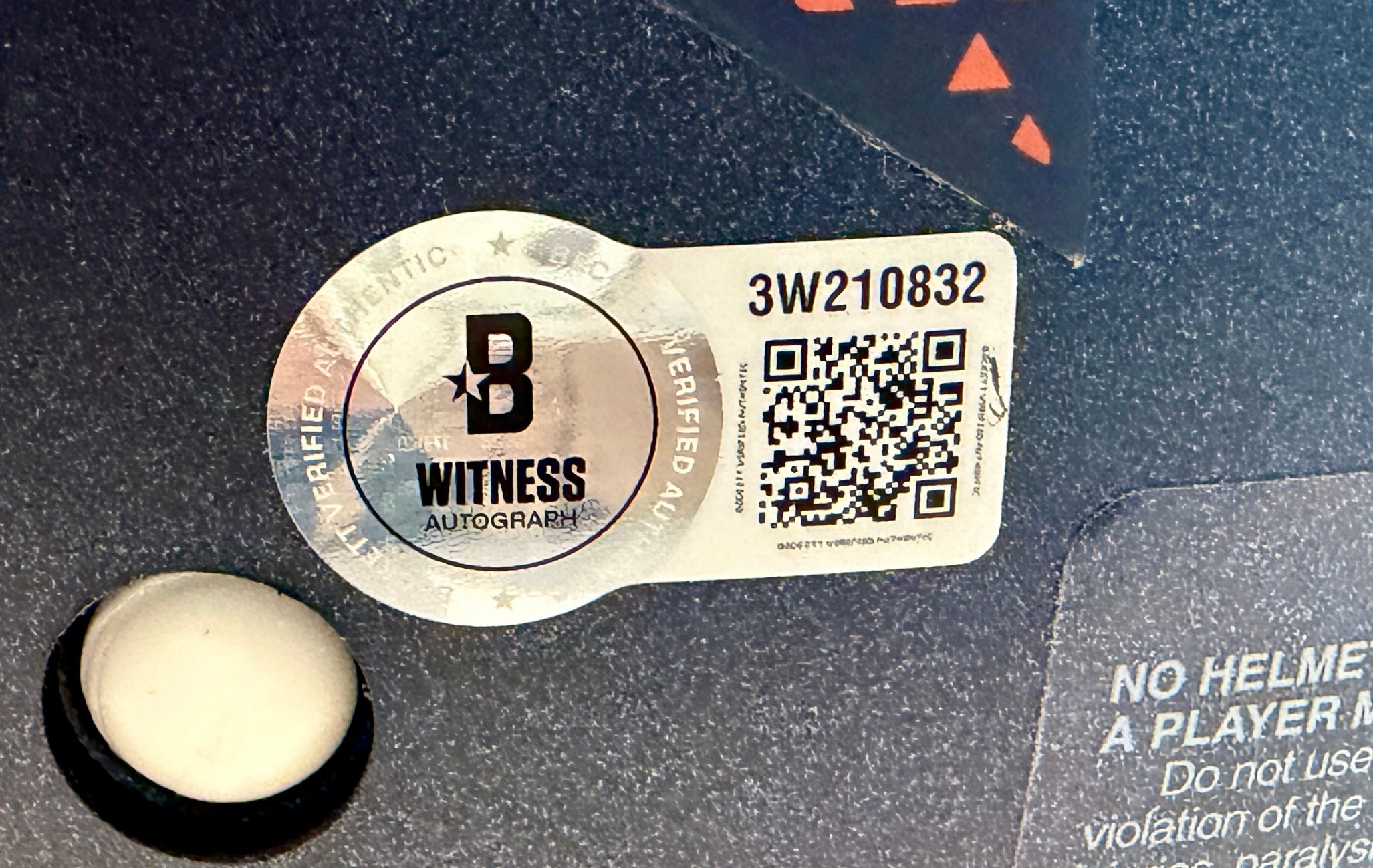 Bo Nix Denver Broncos Autographed Navy NFL Pro Helmet Beckett COA