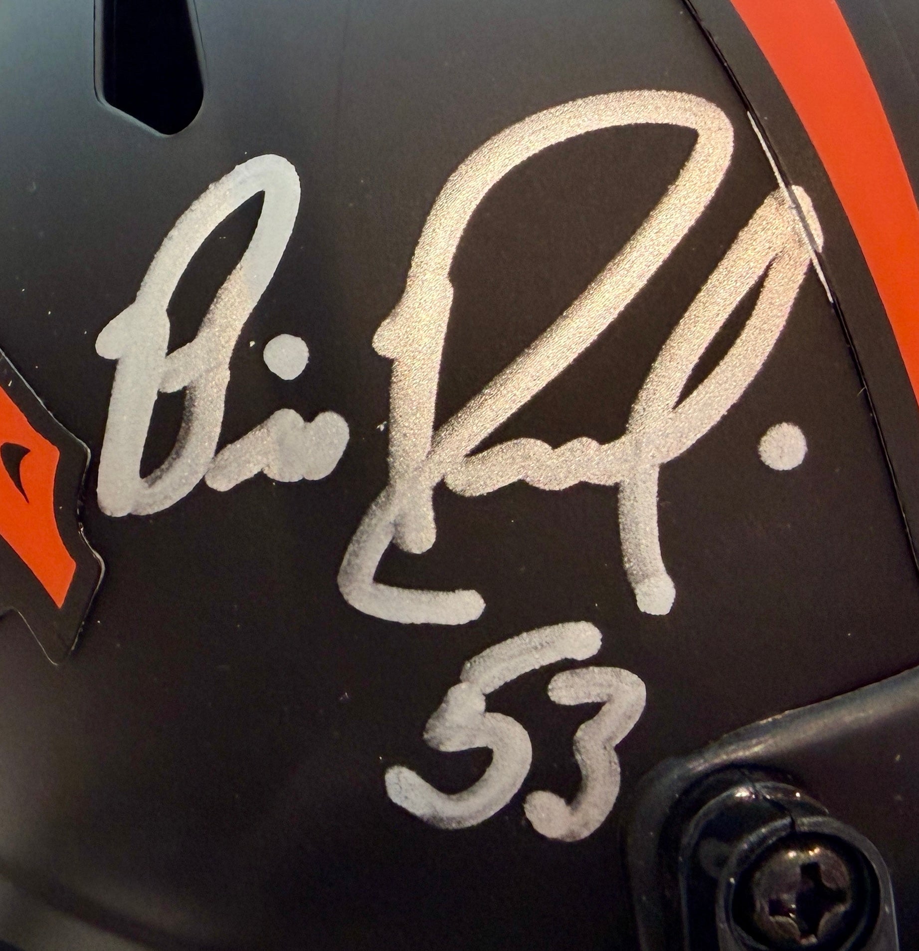 Bill Romanowski Autographed Denver Broncos Eclipse Mini Helmet - JSA Certified