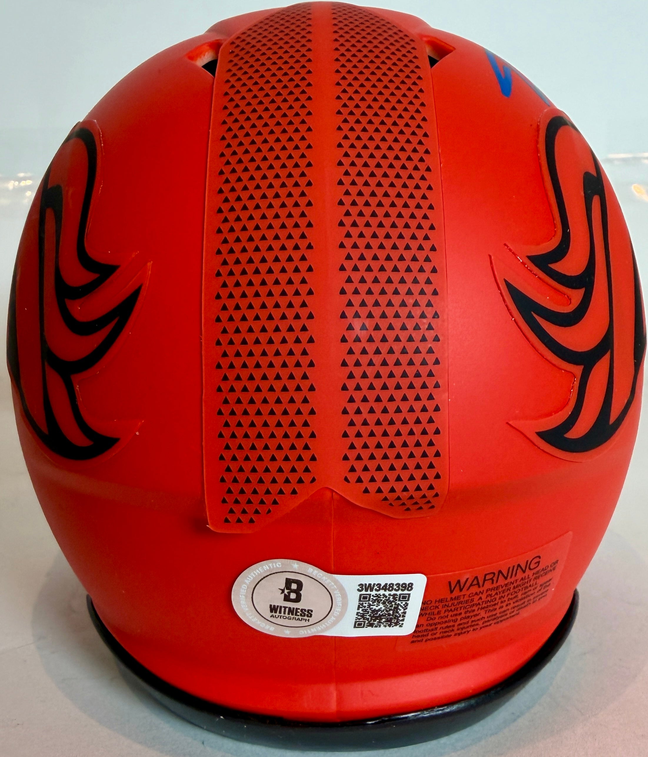 Jonathon Cooper Autographed Denver Broncos Rave Mini Helmet - BAS Certified