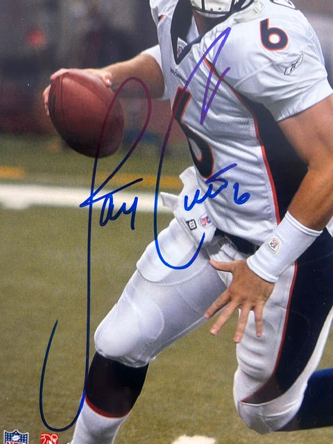 Jay Cutler Autographed Denver Broncos 8x10 Photo – JSA Certified